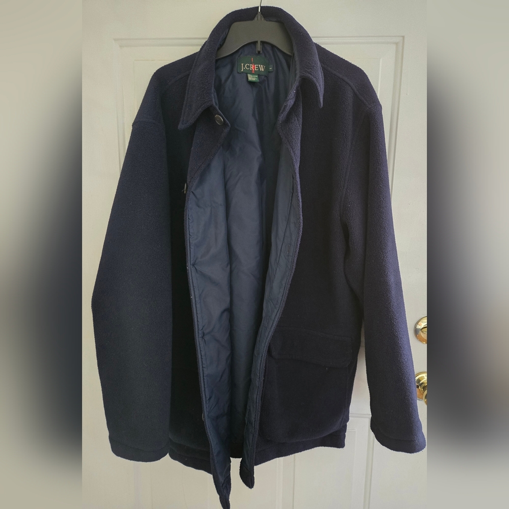 J Crew Mens Blue Jacket